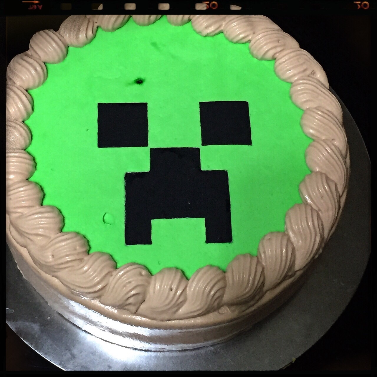 マイクラ 匠ケーキ Minecraft Creeper Cake 幸せなトカゲ おもにケーキをつくってます