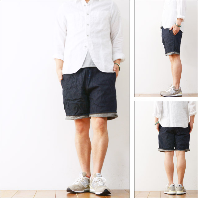 Nigel Cabourn [ナイジェル ケーボン] GYM SHORTS 12OZ DENIM [8090051515/8090051518] MEN\'S_f0051306_1756545.jpg