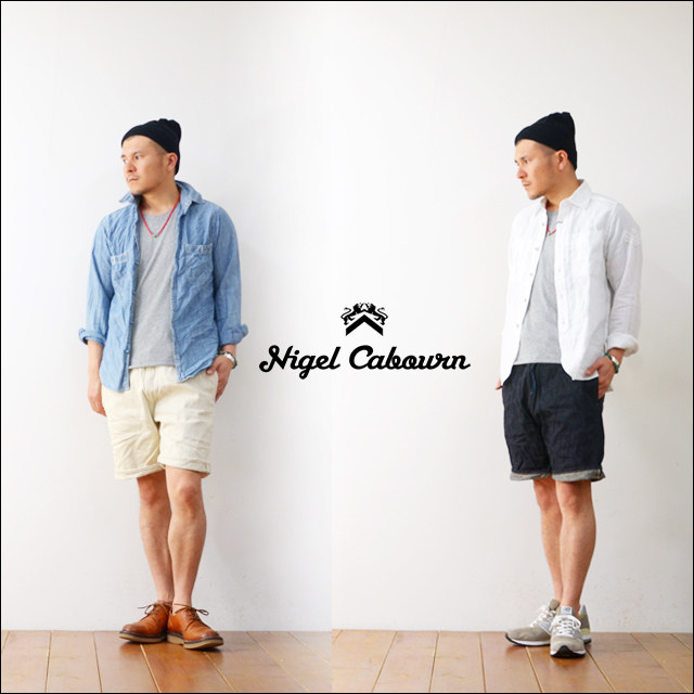 Nigel Cabourn [ナイジェル ケーボン] GYM SHORTS 12OZ DENIM [8090051515/8090051518] MEN\'S_f0051306_1756752.jpg