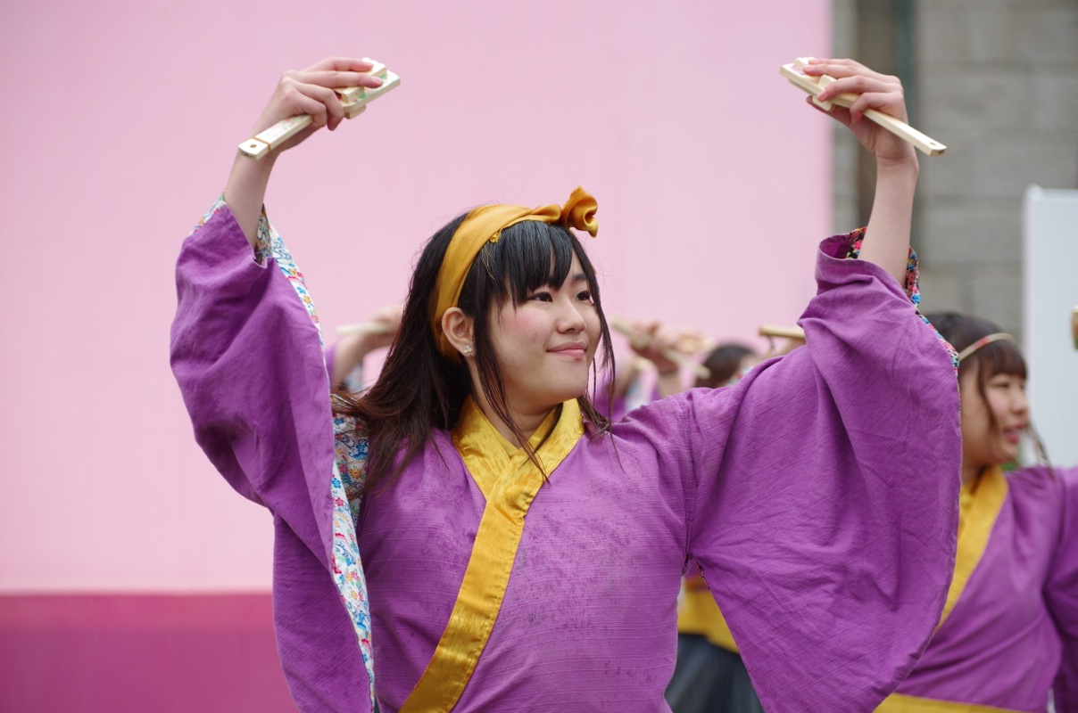 京都さくらよさこい２０１５二日目その１０（有閑踊り子一座飛舞人）_a0009554_22383568.jpg