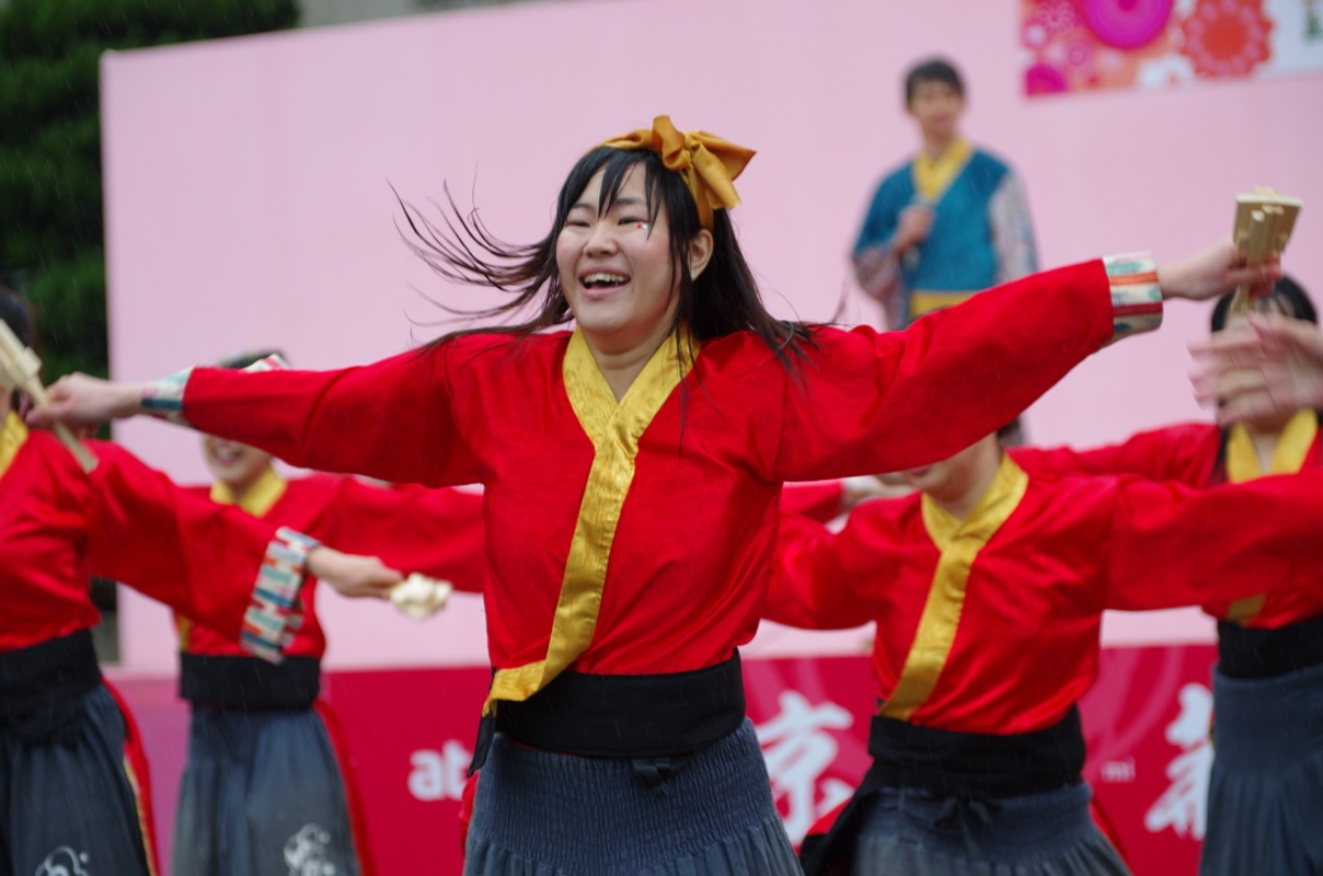 京都さくらよさこい２０１５二日目その１０（有閑踊り子一座飛舞人）_a0009554_2255039.jpg