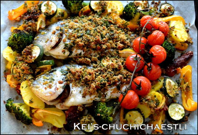 お魚とお野菜のオーブン焼き Kei S Chuchichaestli お魚とお野菜のオーブン焼き Kei S Chuchichaestli