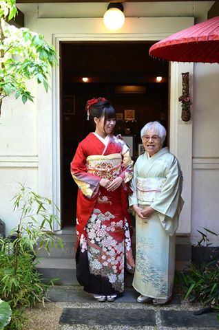 成人式前撮り お婆ちゃんの着物姿_d0230676_13402975.jpg
