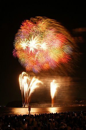 ☆夏休みの終わり、花火の彩りに癒される！_c0168984_11552034.jpg