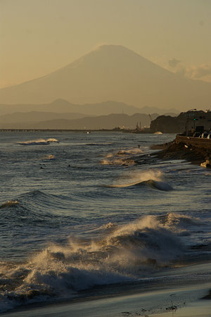 ☆冬の鎌倉の海、夕暮れ風景！_c0168984_14450631.jpg