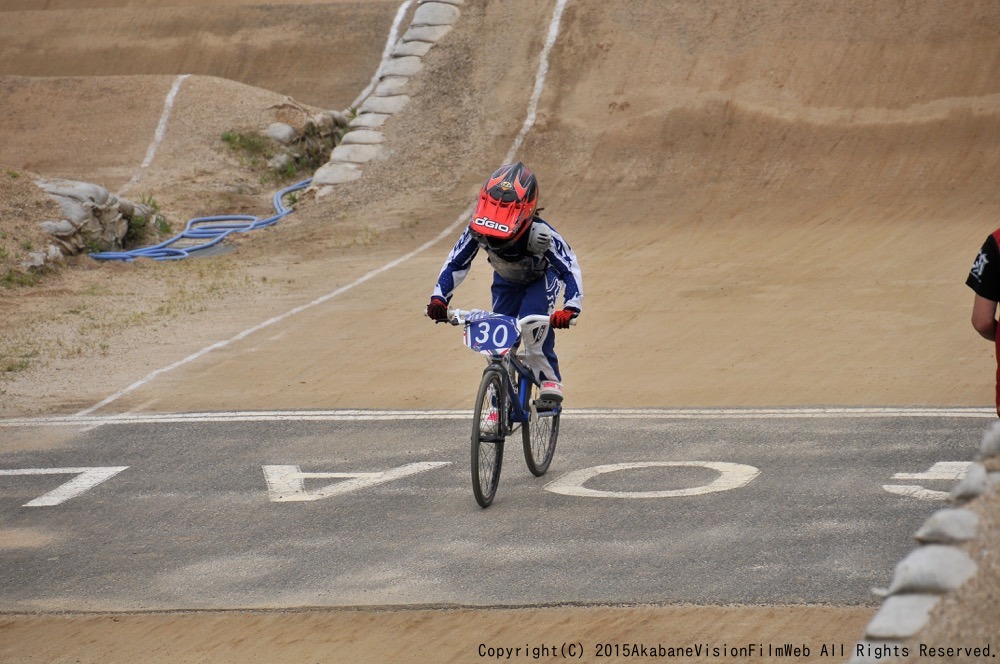 ２０１５JBMXFシリーズ第１戦岸和田大会vol5：ガールズ５−８/９−１０決勝　動画あり_b0065730_18273030.jpg