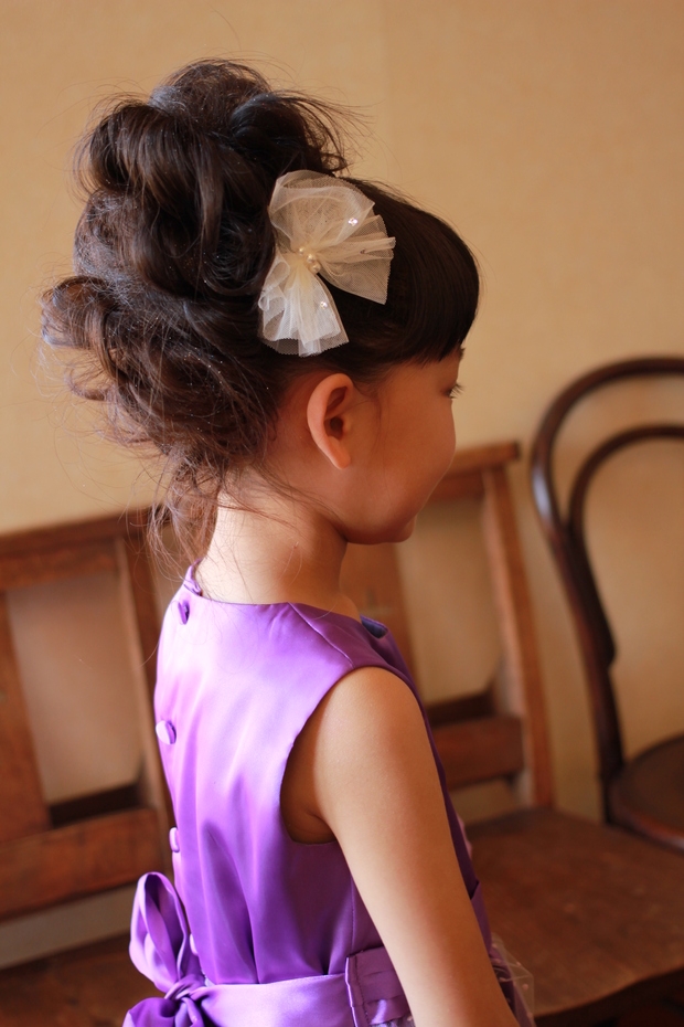 子供 髪型 女の子 発表会 Keti Khimshiashvili
