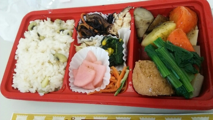 ヘルシーバランス弁当 @ Organic House(新宿)_c0212604_1939104.jpg