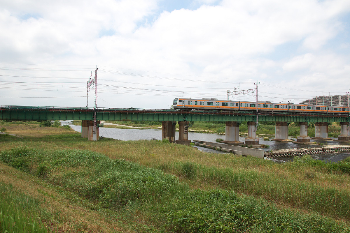 多摩川鉄橋_b0199449_16323395.jpg