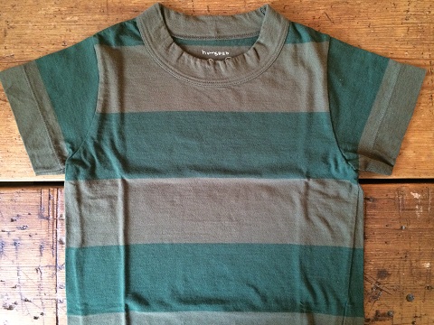 homspun kid\'s : 太ボーダー半袖 T シャツ_a0234452_20444324.jpg