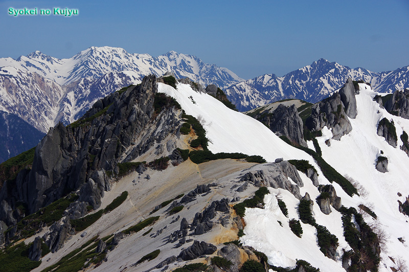 5月2,3日 北ア燕岳遠征 下山編_c0288262_14275162.jpg