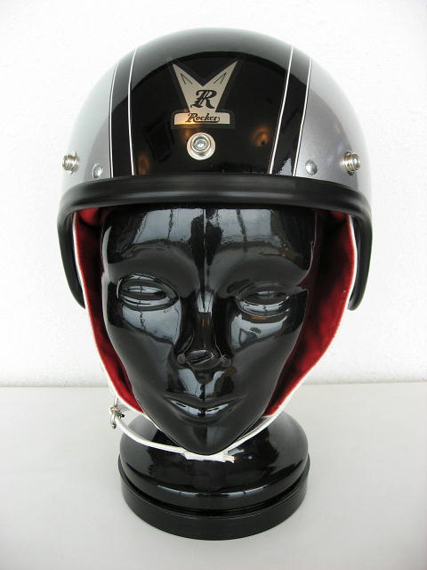 STADIUM PROJECT 3 Type / ROCKET 3（ロケット3） SILVER×BLACK シルバー×ブラック UK復刻ヘルメット