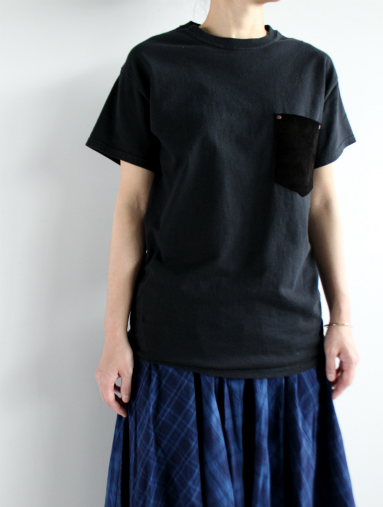 South2 West8　 Pocket Detail Tee – Deer Skin_b0139281_17384325.jpg