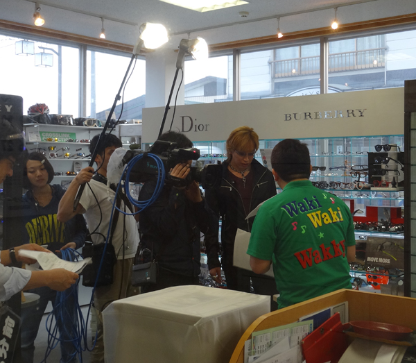 山形県内全域6chTUYテレビ番組「Wacky Wonderful Weekend」に金栄堂・那須丈雄出演!_c0003493_1313450.jpg