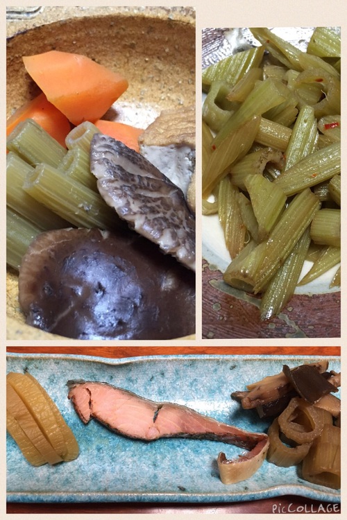 いざ蕗料理!_b0093660_18454126.jpg