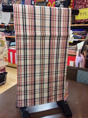 バーバリーチェック風名古屋帯 たんす屋 大和店ブログ