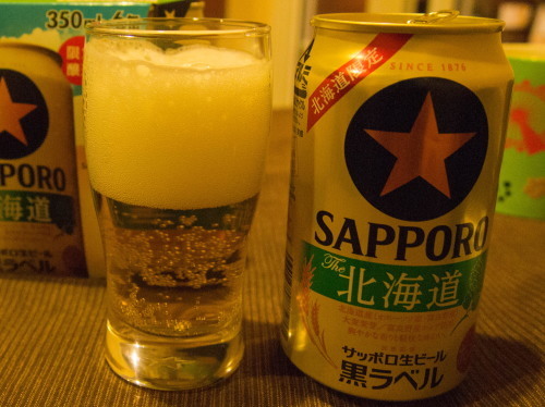 今年も出ました・・「北海道限定 黒ラベル」 飲みますよ~!_f0276498_23115481.jpg