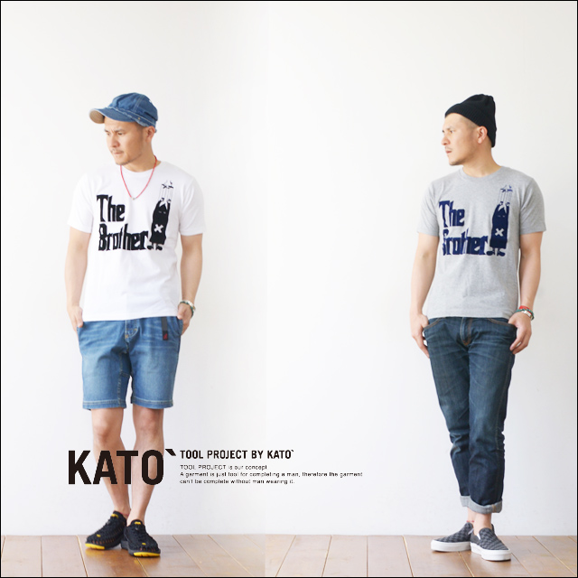 KATO\'[カトー] THE BROTHER TEE [KC521843] プリントTシャツ　MEN\'S_f0051306_1913785.jpg