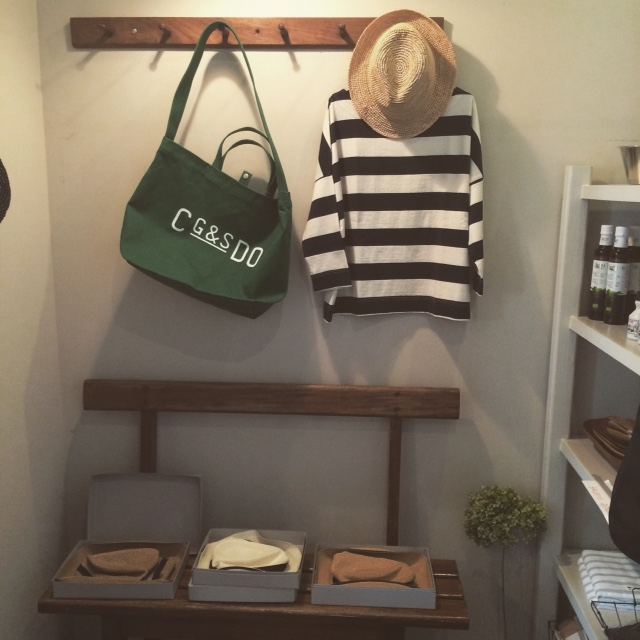 CLASKA クラスカ 人気のバック　グリーン入荷_a0094534_214140.jpg