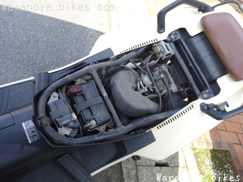ホンダ フュージョン バッテリートラブル 京都バイク 二輪車出張修理専門店のワラノヤバイクスです 近畿 京都 スクーター バイクの出張修理専門店 ワラノヤバイクスのリペア日報