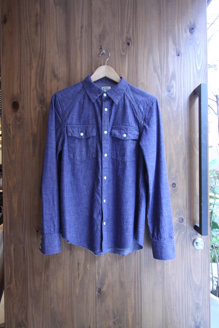 LAST ONE DENIM WEASTERN SHIRT_f0212574_17262567.jpg