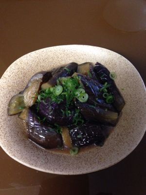 茄子の煮浸し_f0249610_1159399.jpg