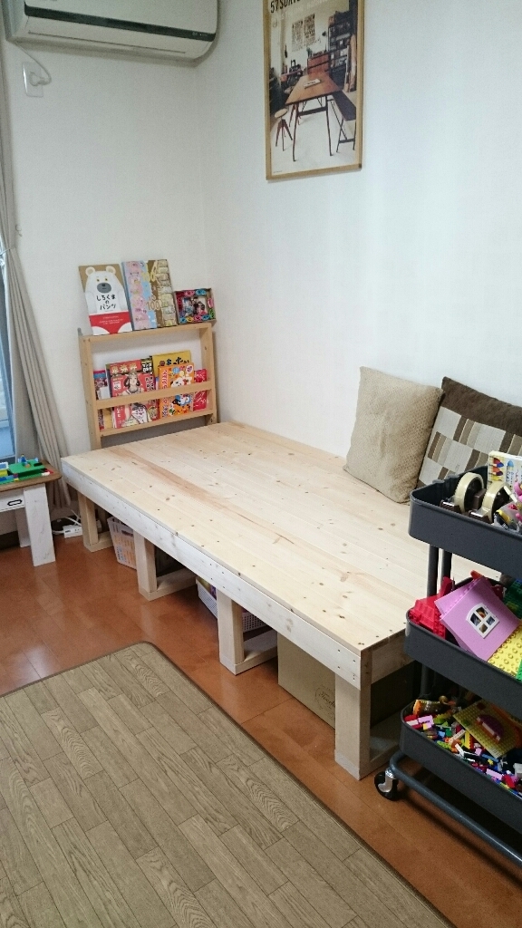 高床収納 ソファー兼簡易ベッド兼収納をdiy Vo 3 Paisible ペジーブル 高床収納 ソファー兼簡易ベッド兼収納をdiy Vo 3 Paisible ペジーブル