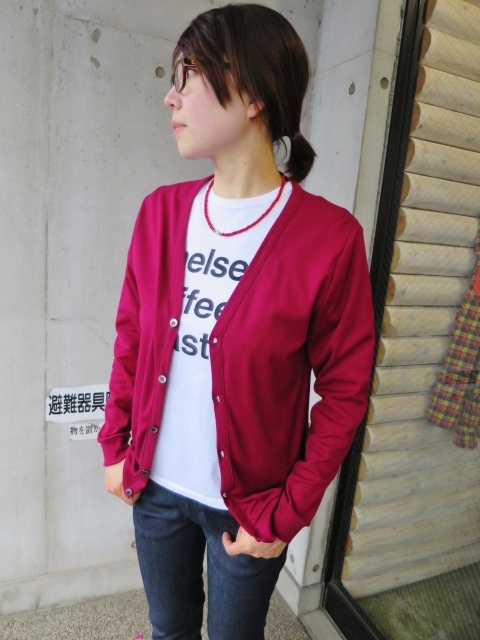 今時期に合う(^^♪ 、、、フランスの雄:BANDOL の薄手CARDIGAN!♪!_d0152280_1714764.jpg