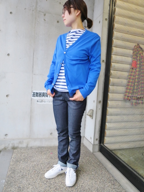今時期に合う(^^♪ 、、、フランスの雄:BANDOL の薄手CARDIGAN!♪!_d0152280_172280.jpg