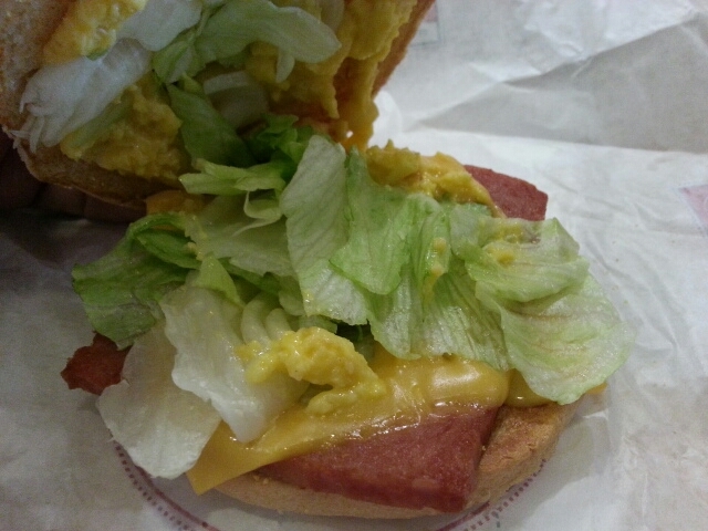 5/15  バーガーキング  スパム&エッグセット￥360@新横浜_b0042308_07415917.jpg