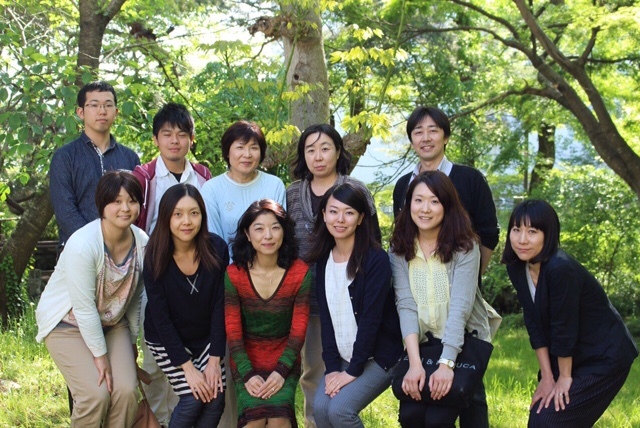 集合写真を撮りました 東北大学大学院 看護管理学分野