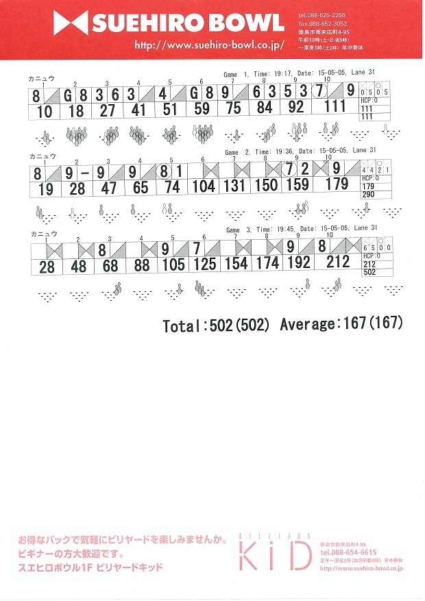 【左】【200↑チャレンジ】スエヒロボウル_f0131181_00220276.jpg