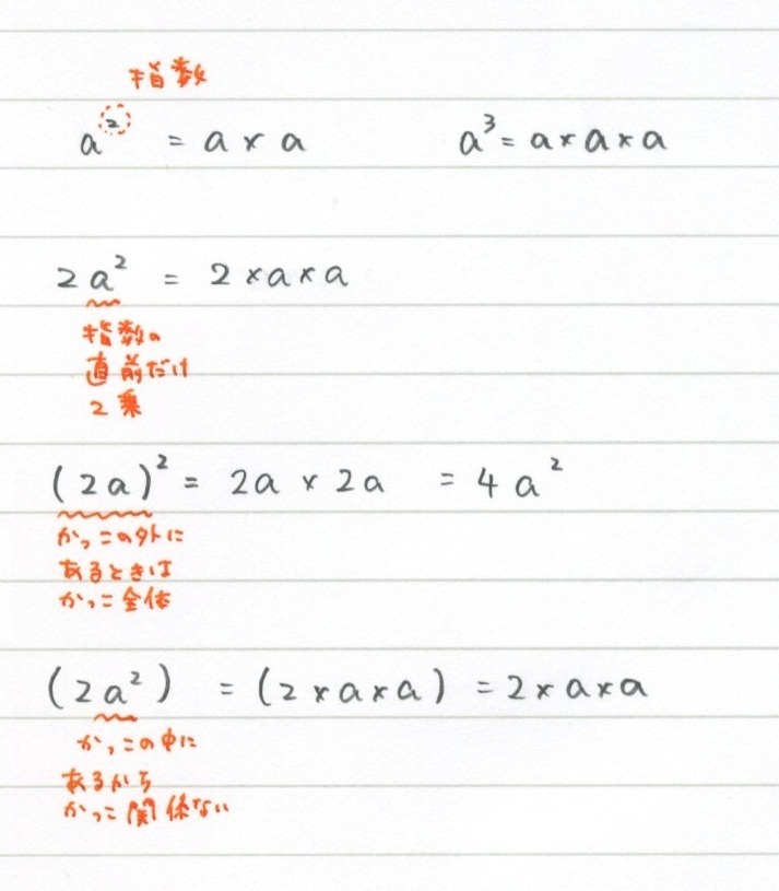 4 4 式の計算 乗 勉強できようサイト