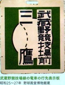 野球と鉄道　幻の球場と思い出の球団　＠鉄道歴史博物館_b0044404_1523314.jpg