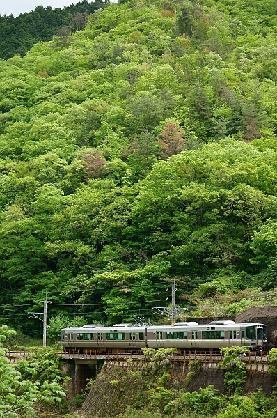 5月3日 新旧「こうのとり」が新緑を行く_f0037227_1275791.jpg