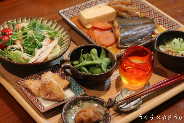 和風パスタ。和食。茗荷ご飯。健康診断♪_f0348831_23504581.jpg