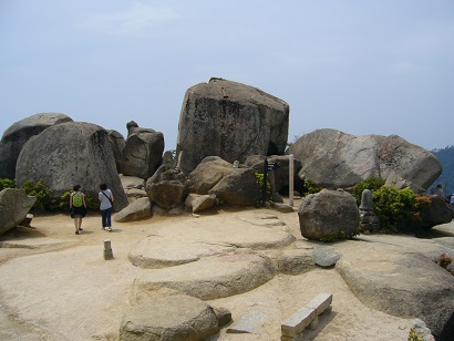 宮島その３：弥山山頂_f0223565_21345066.jpg