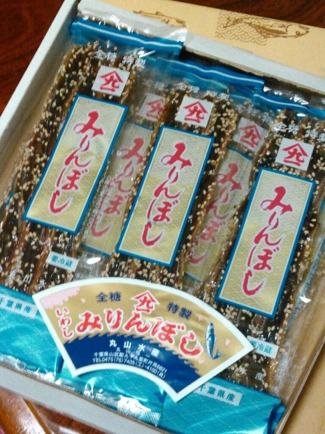 鰯のみりん干しとたぬき_c0162773_00484723.jpg