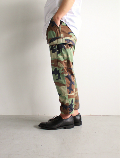 Sunny Side Up　 リメイクカーゴパンツ(REMAKE 2 for 1 CAMO PANTS)_b0139281_1501260.jpg