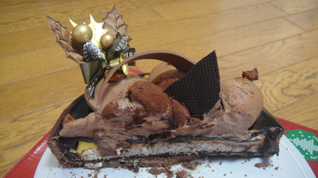 今年のクリスマスケーキ②_f0223193_20591744.jpg