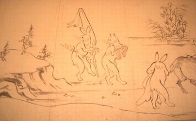 鳥獣戯画と高山寺の近代－明治時代の宝物調査と文化財の記録　＠東京国立博物館本館特別1室_b0044404_9422459.jpg