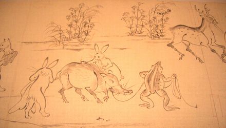 鳥獣戯画と高山寺の近代－明治時代の宝物調査と文化財の記録　＠東京国立博物館本館特別1室_b0044404_942899.jpg