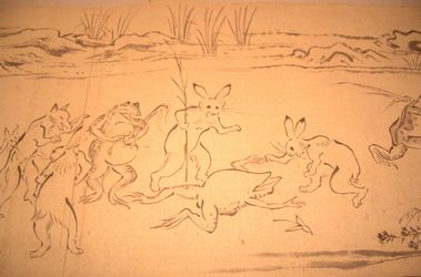 鳥獣戯画と高山寺の近代－明治時代の宝物調査と文化財の記録　＠東京国立博物館本館特別1室_b0044404_9441978.jpg