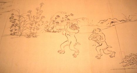 鳥獣戯画と高山寺の近代－明治時代の宝物調査と文化財の記録　＠東京国立博物館本館特別1室_b0044404_9521740.jpg