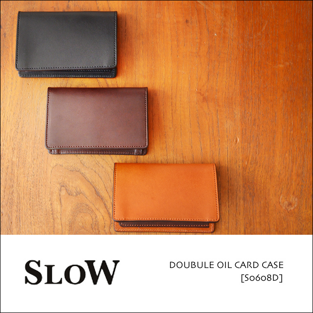SLOW [スロウ] DOUBULE OIL CARD CASE [S0608D] MEN\'S/LADY\'S_f0051306_16530908.jpg