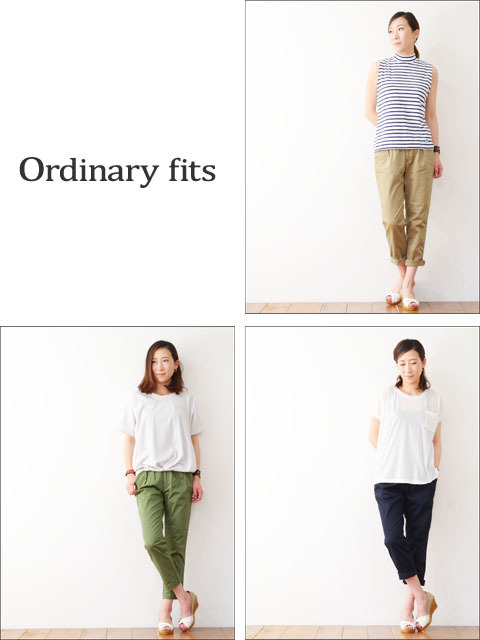 ordinary fits [オーディナリー フィッツ] TUCK TROUSER stretch chino  [OL-P011] LADY\'S_f0051306_20181343.jpg