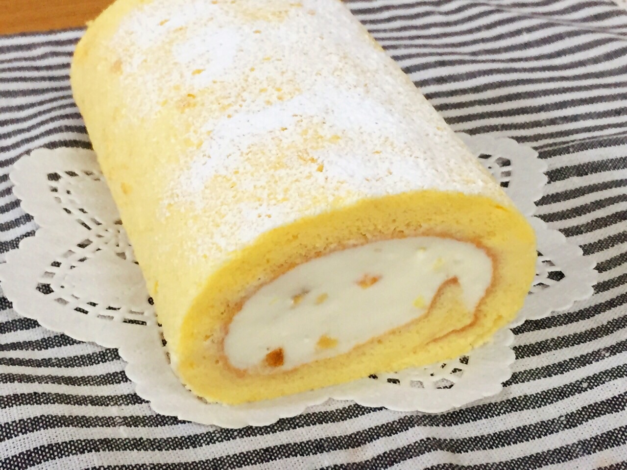 新作レッスン オレンジフロマージュロールケーキ 滋賀県愛荘町パンとお菓子とアイシングクッキーの教室chaleurの日記 シナモンカフェ