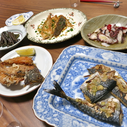 雨のち、カレイ、カレイ、カレイ。。。ちょこっとサバ、料理編_c0260460_07125116.jpg