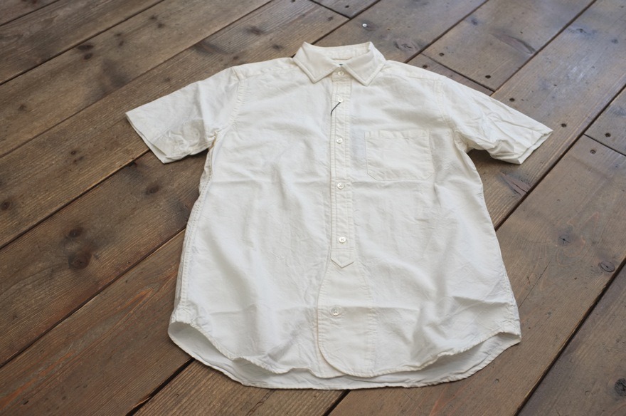Nigel Cabourn　　　BRITISH OFFICERS SHIRT S/S PINPOINT OX 再.._c0134310_21483865.jpg