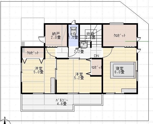【Web内覧会13】2Fホール&洗面台_f0319815_05512663.jpg